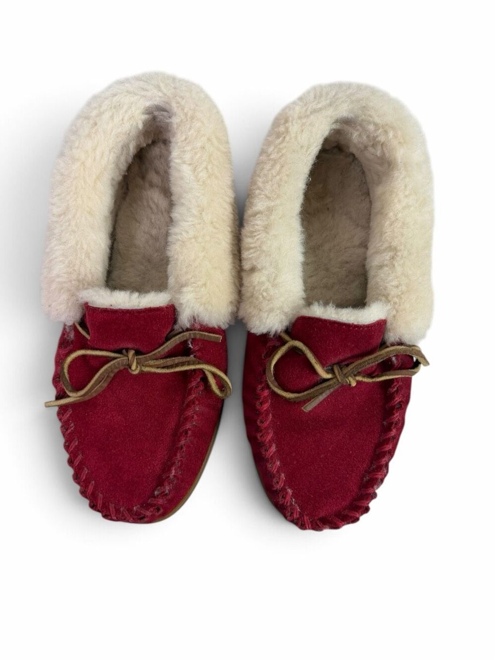L.L. Bean Women’s size 8 Wicked Good Sheepskin Moccasins